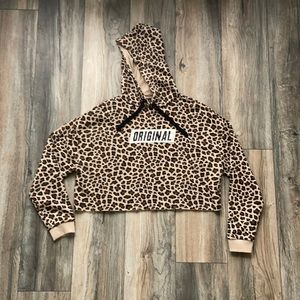 Girls Cropped Hoodie